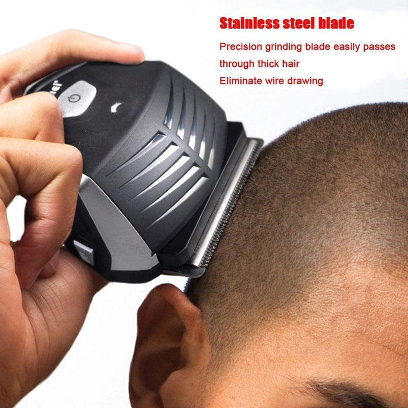 Kemei KM-6032 Professional Cordless Self-Haircut Kit, Men Rechargeable Mini Hairclipper - TUZZUT Qatar Online Store