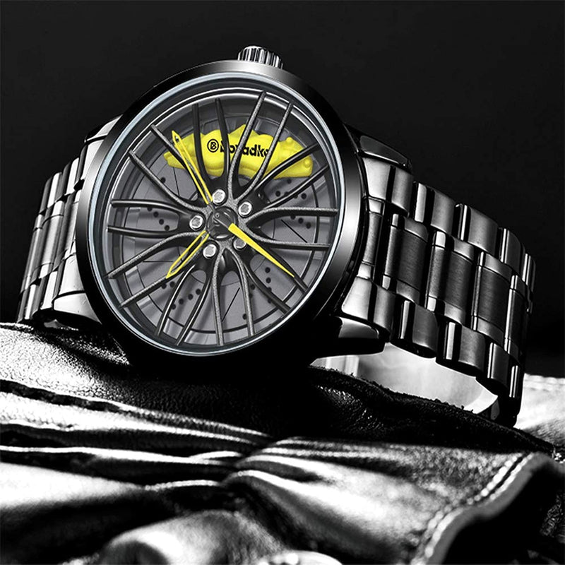 Racing Sport Car Wheel Rim Watch - Tuzzut.com Qatar Online Shopping