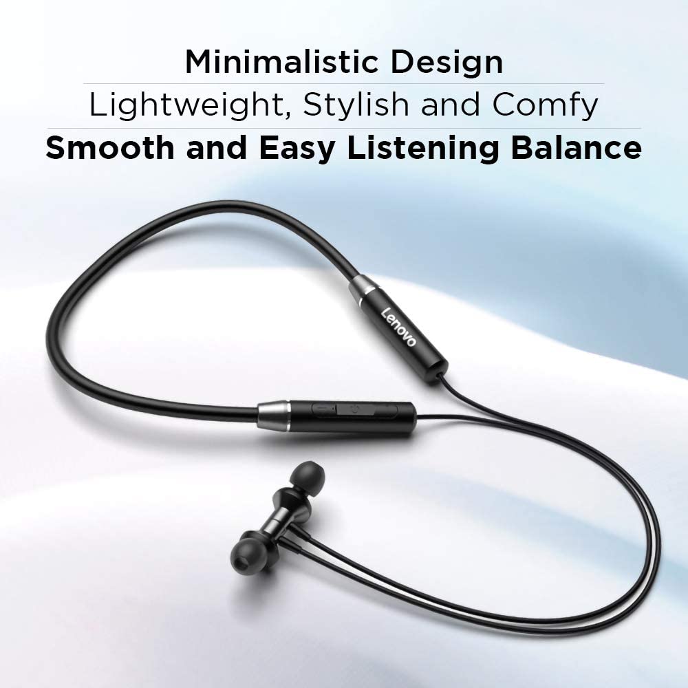 Lenovo HE05 Bluetooth Wireless Neckband Earphone Lenovo HE05 Bluetooth Wireless Neckband Earphone
