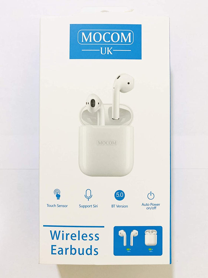 Mocom UK Wireless Earphone With Charging Case - MC-60 - Tuzzut.com Qatar Online Shopping