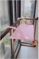 Foldable Balcony Towel/Clothes/Shoe Hanging Drying Storage Organizer