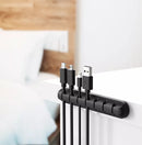 Cable Organizer - Cable Clip For Organizing Your Cables - 2 Pcs Pack - Tuzzut.com Qatar Online Shopping