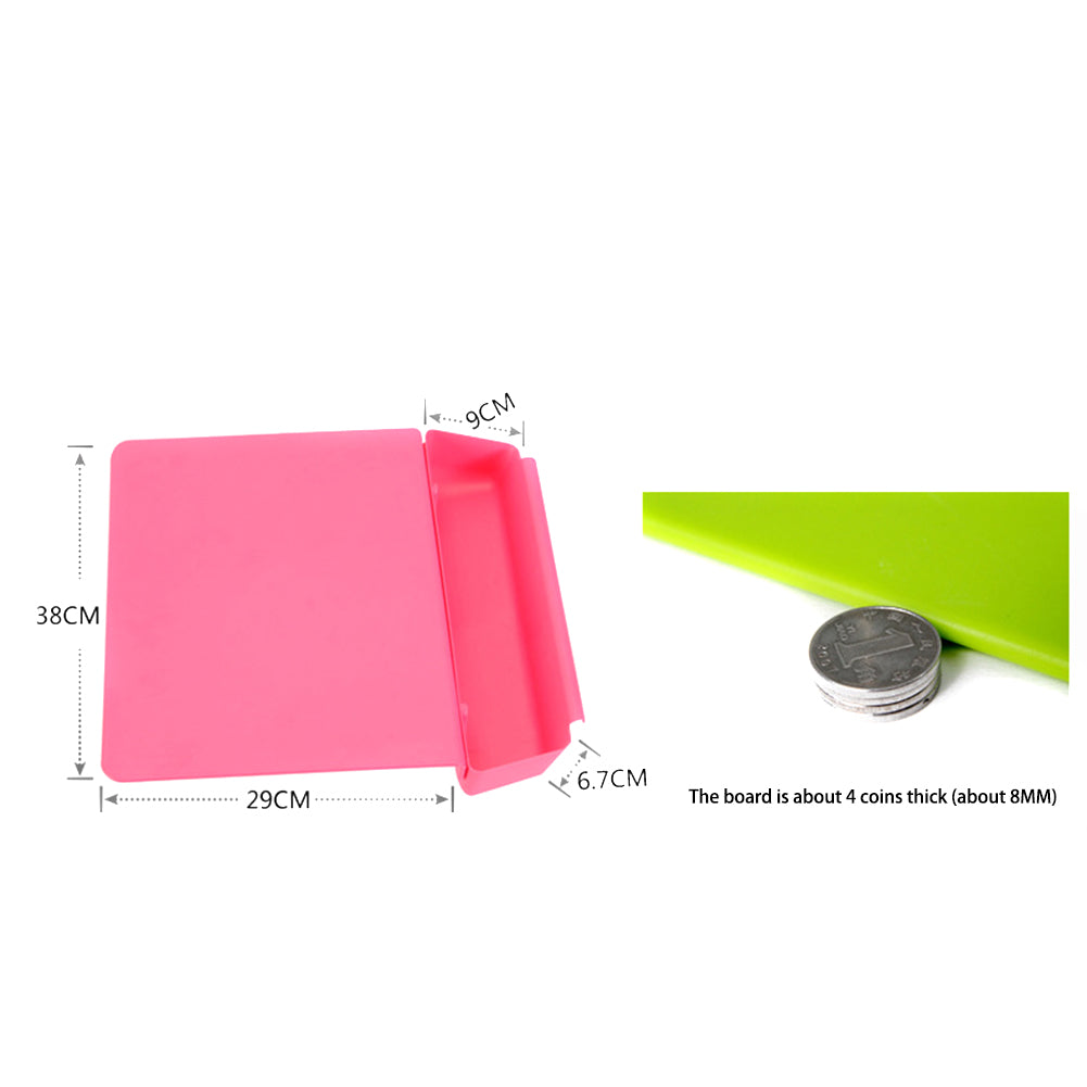 2 in 1 Cutting Board with Removable Slot Bin 2 in 1 Cutting Board with Removable Slot Bin