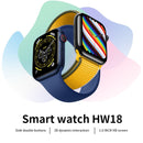 Wearfit HW18 Smart Watch 1.6" HD Full Screen Bluetooth Call Sport Fitness Smartwatch - Tuzzut.com Qatar Online Shopping