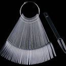 40pcs/pack Long Coffin Nail Swatch Sticks Vanish Polish Color Design Display Stick - Tuzzut.com Qatar Online Shopping