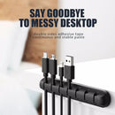 Cable Organizer - Cable Clip For Organizing Your Cables - 2 Pcs Pack - Tuzzut.com Qatar Online Shopping