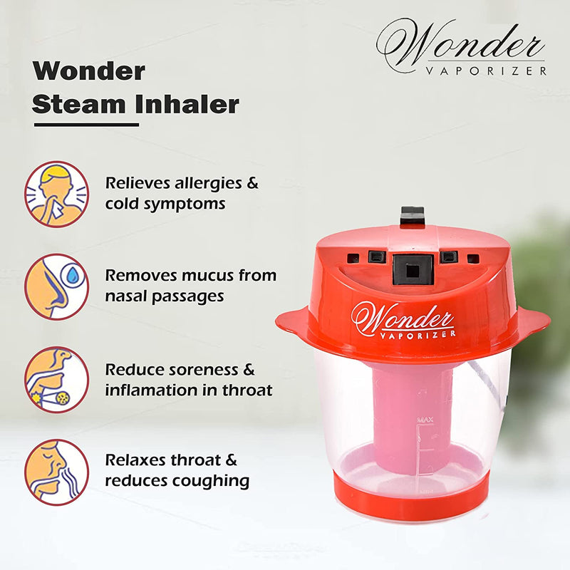Wonder Steam Inhaler Sauna Regular Vaporizer - Tuzzut.com Qatar Online Shopping
