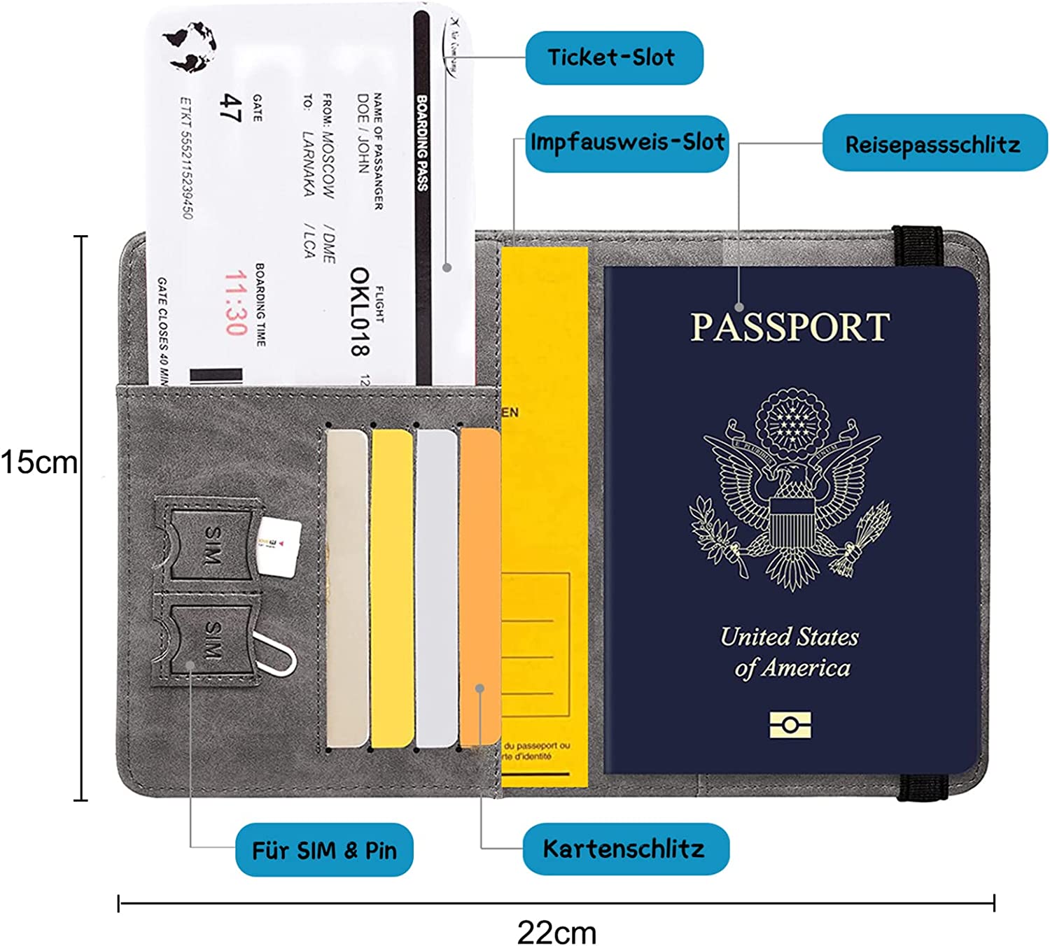 Passport Holder Cover 1643 Passport Holder Cover 1643