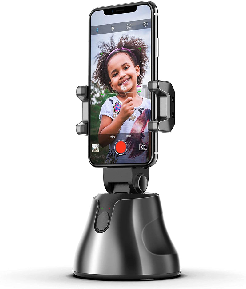 APAI GENIE Vloggers 360° Auto Face & Object Tracking Smartphone Mount Holder (Supports iOS and Android) - Tuzzut.com Qatar Online Shopping