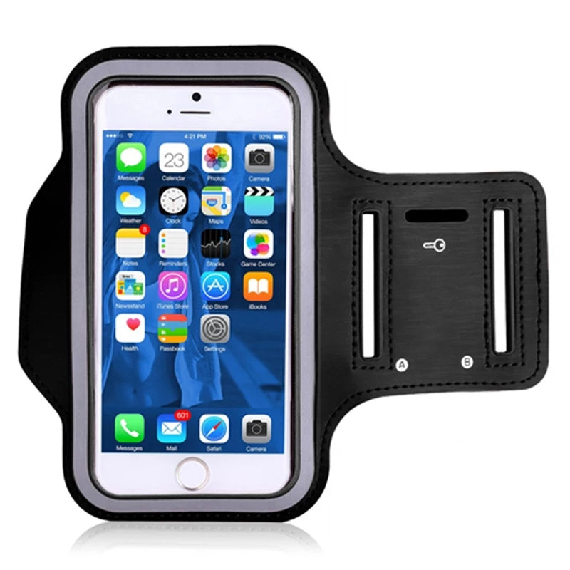 Universal Running Arm Bag Phone Holder- Sports Armband Pouch - Tuzzut.com Qatar Online Shopping