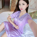 Women's Silky Nightgown Sleepwear Pajamas T696 - Tuzzut.com Qatar Online Shopping