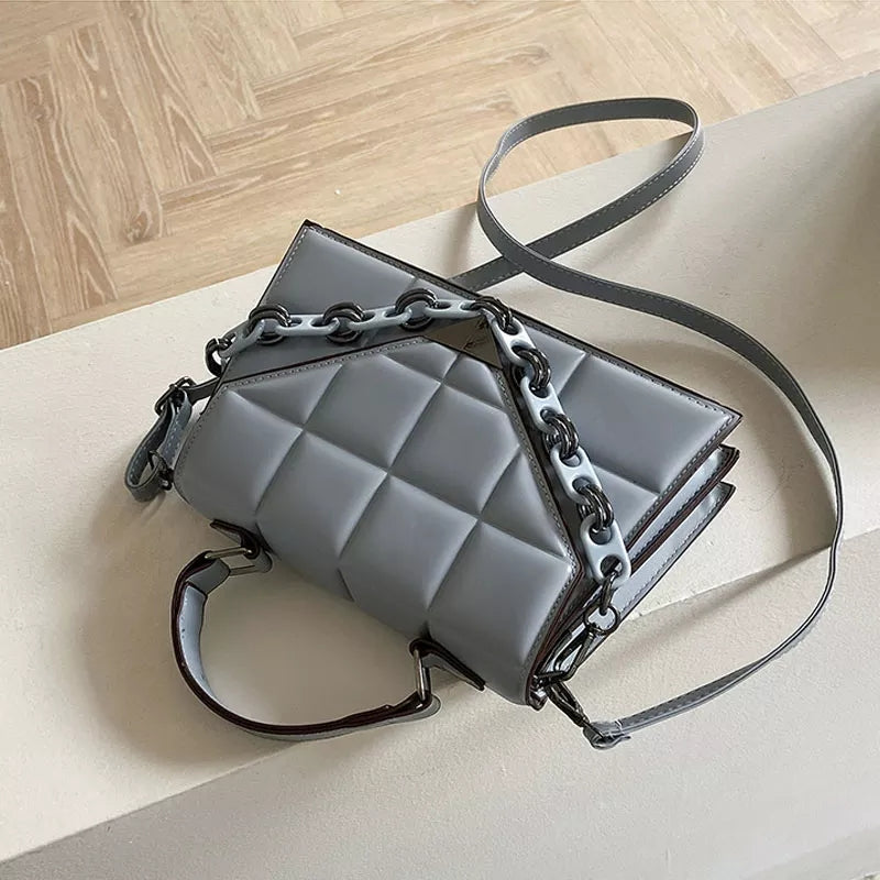 Luxury Women Flap Shoulder Bag with Chain - BT5084 Luxury Women Flap Shoulder Bag with Chain - BT5084