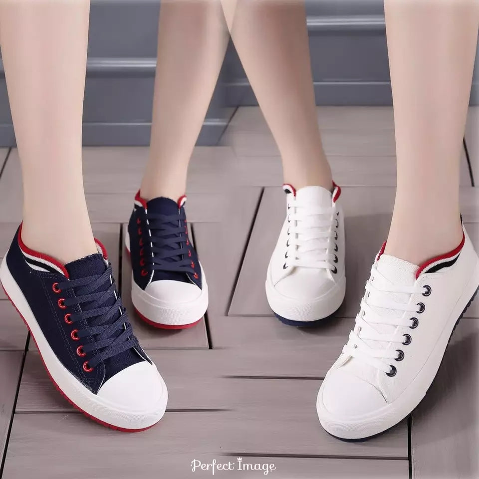 Classic Women's Casual Comfortable Canvas Shoes - Model-8892 Classic Women's Casual Comfortable Canvas Shoes - Model-8892