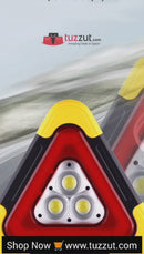 Multifunctional LED Cob Working lamp, Solar Powered Warning Lights Hurry Bolt - HB-7709