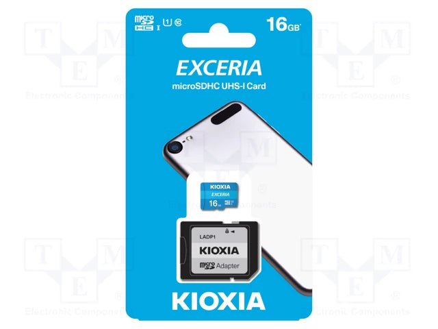 KIOXIA microSD EXCERIA LMEX1L016GG2 16GB - TUZZUT Qatar Online Store
