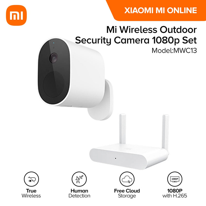 MI Wireless Outdoor Security Camera 1080P Set - Tuzzut.com Qatar Online Shopping