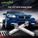 2Pcs Wind Energy 8 LED Running Lights for Cars Bikes - Tuzzut.com Qatar Online Shopping
