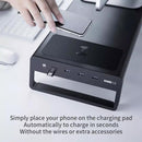Vaydeer Smart Monitor Stand Base Wireless Charge with USB 3.0 Desk Hub - NB422 - Tuzzut.com Qatar Online Shopping
