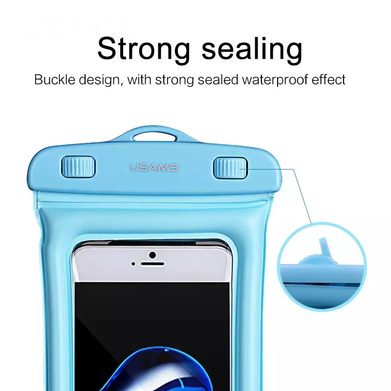 Usams Waterproof Mobile Phone Bag - Tuzzut.com Qatar Online Shopping