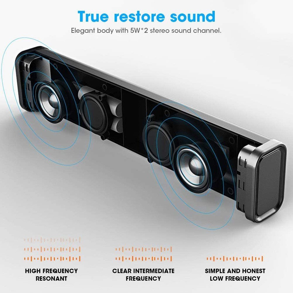 Remax RB-M33 Fabric Series Wireless Speaker - Black Remax RB-M33 Fabric Series Wireless Speaker - Black