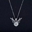 Women's Fashion Deer Pendant Necklace Jewelry ND-520S - Tuzzut.com Qatar Online Shopping