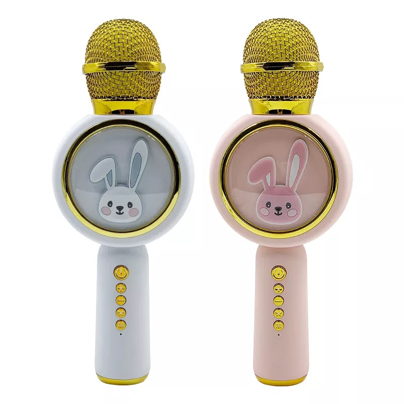 Baby Rabbit X6 Bluetooth TWS Karaoke Wireless Microphone with Magic Voice Changer - Best Gift for Kids - Tuzzut.com Qatar Online Shopping