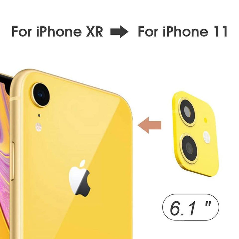 Fake Camera Sticker for IPhone XR - Change to iPhone 11 - Tuzzut.com Qatar Online Shopping