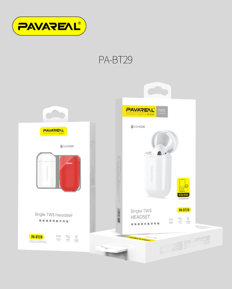 PAVAREAL single earphone tws  PA-BT29 - Tuzzut.com Qatar Online Shopping