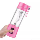 Portable Rechargeable Juice Blender with 6 Blades 380ml - HM-03 - Tuzzut.com Qatar Online Shopping