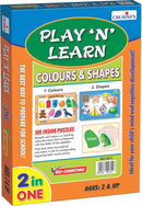 Play ‘N’ Learn 2 in 1- Colours & Shapes - Tuzzut.com Qatar Online Shopping