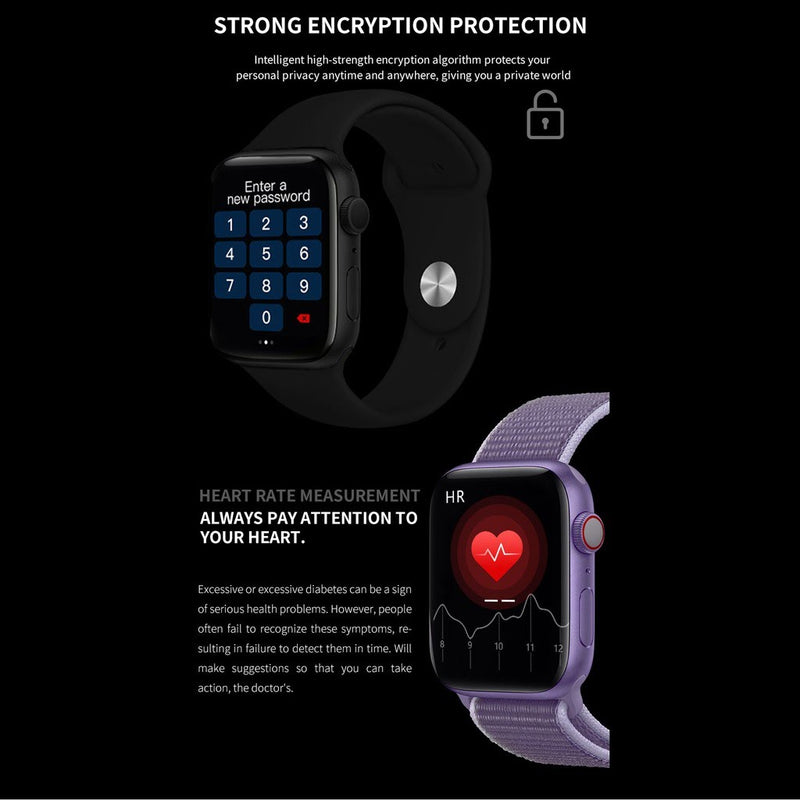 Wearfit HW18 Smart Watch 1.6" HD Full Screen Bluetooth Call Sport Fitness Smartwatch - Tuzzut.com Qatar Online Shopping