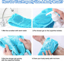 Silicone Back Scrubber Bath Shower Body Brush - Tuzzut.com Qatar Online Shopping