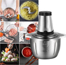 Multi-functional Electric Meat Vegetable Food Grinder 250W 2 Speed Control - Tuzzut.com Qatar Online Shopping