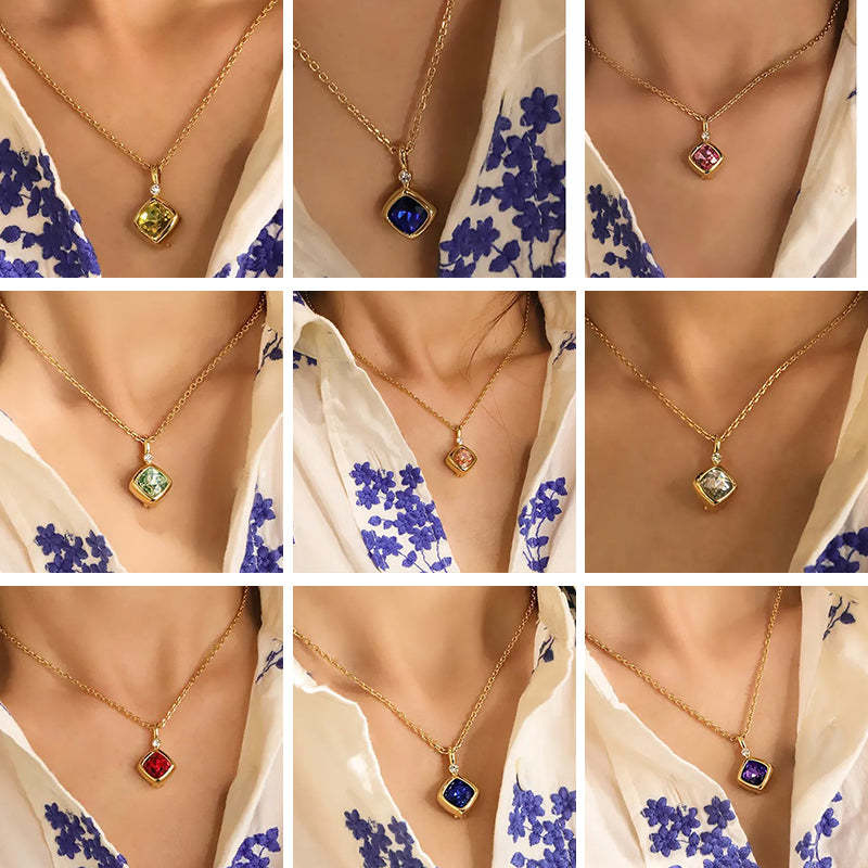 10 Style in 1 Pendant Necklace Jewelry Set - Tuzzut.com Qatar Online Shopping