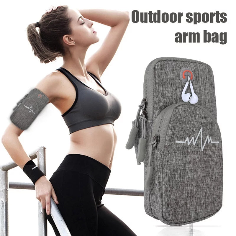 Phone Arm Bag with Zipper Portable Arm Pouch for Running Sports Fitness Phone Arm Bag with Zipper Portable Arm Pouch for Running Sports Fitness