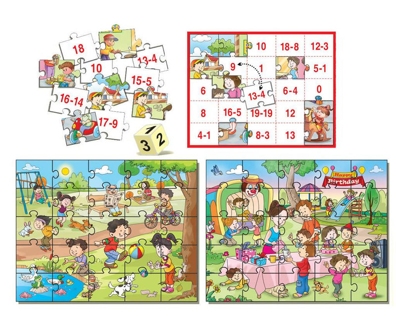Math Puzzles- Subtraction - Tuzzut.com Qatar Online Shopping