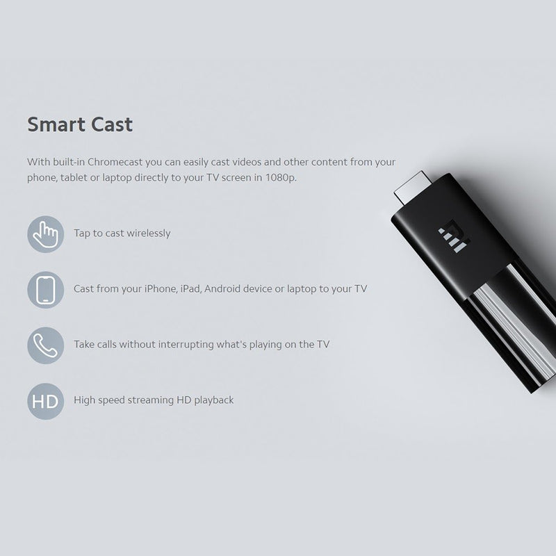 Buy Online Xiaomi Mi TV Stick 4K Portable Streaming Media Player in Qatar