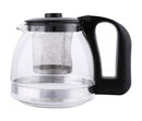 5 in 1 Glass Tea Kettle Set Black and Clear - OK23124 - Tuzzut.com Qatar Online Shopping