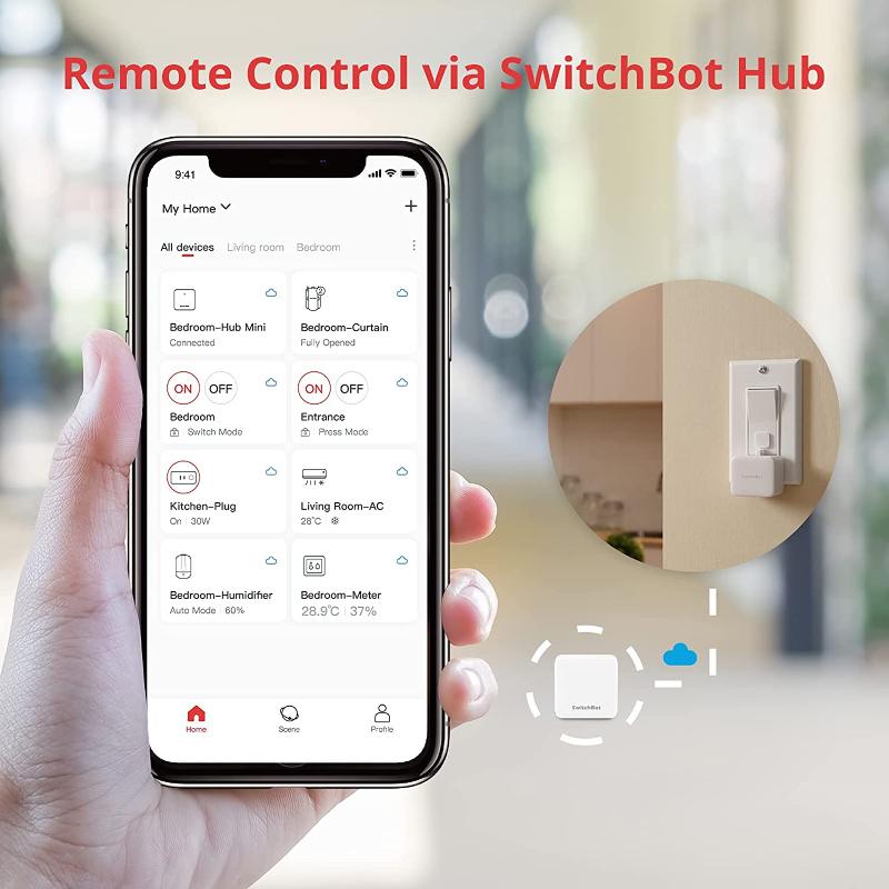 SwitchBot Smart Switch Button Pusher - Tuzzut.com Qatar Online Shopping