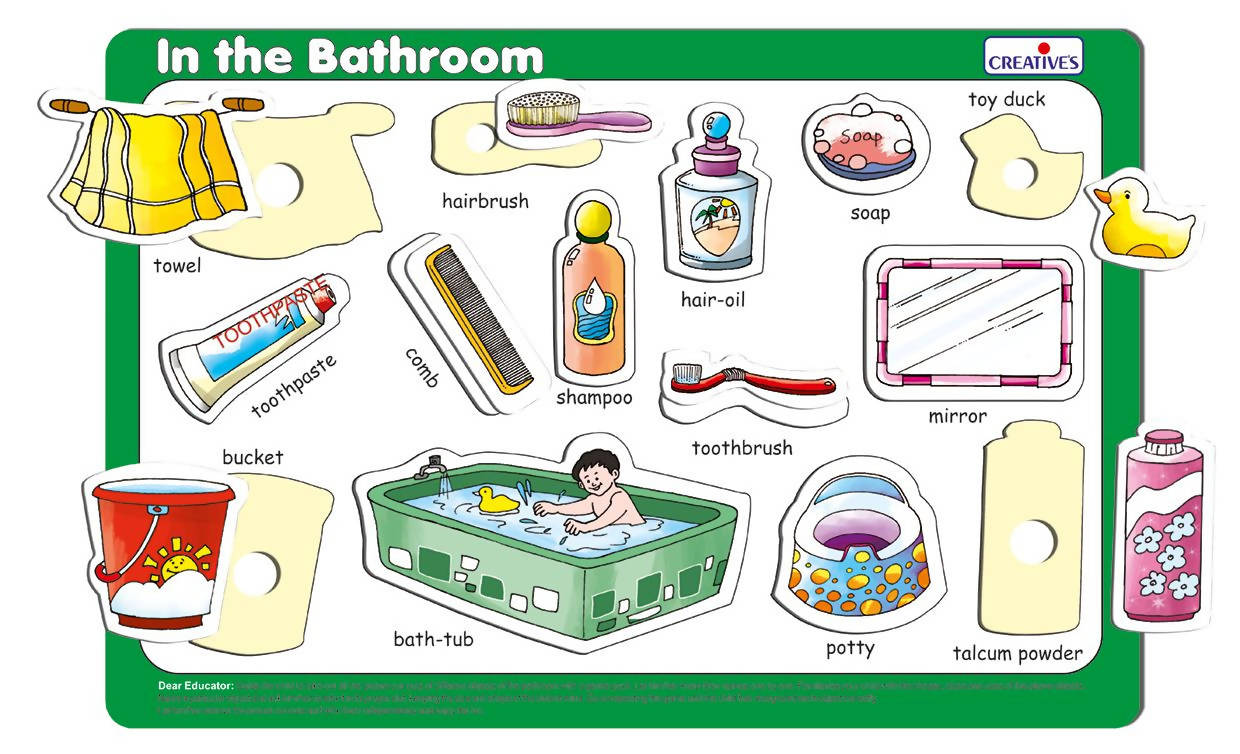 Play ‘N’ Learn 2 in 1-My Clothes & In the Bathroom Play ‘N’ Learn 2 in 1-My Clothes & In the Bathroom
