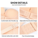 Strapless Front Buckle Bra, Invisible Push Up Bra for Women - IB100 - Tuzzut.com Qatar Online Shopping