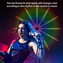 RGB Firework Led Music Light Strip with Remote and App Control - Tuzzut.com Qatar Online Shopping
