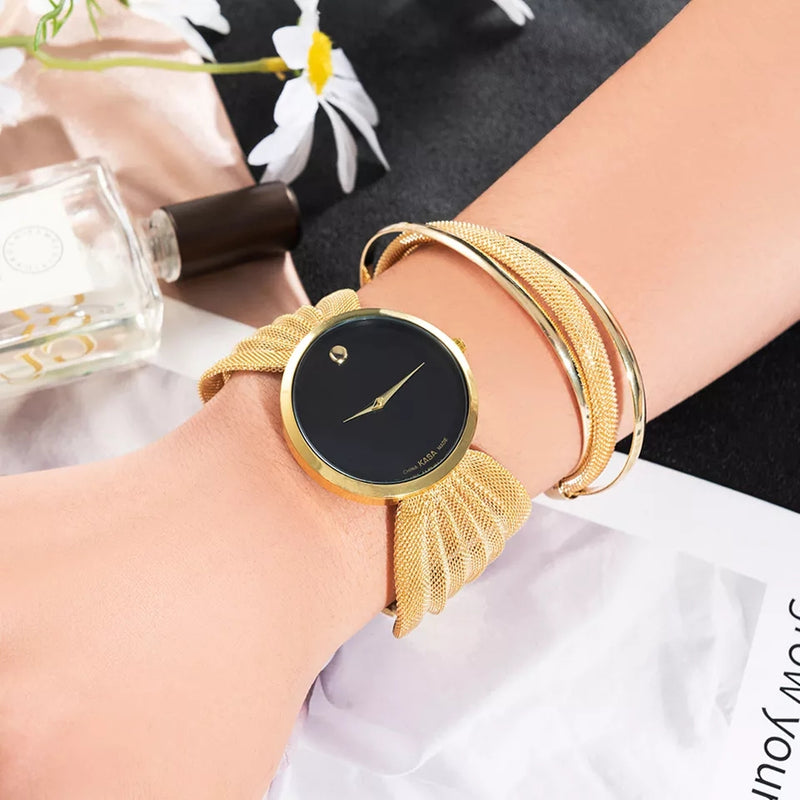 Women's Fashion Luxury Watch Bracelet Set with Gift Box - Tuzzut.com Qatar Online Shopping