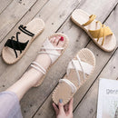 Women's Fashion Flat Beach Flip Flops Slides Slippers - Tuzzut.com Qatar Online Shopping