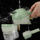 4 In 1 Handheld Electric Vegetable Cutter Multifunction Vegetable Fruit Slicer Upgrated - Tuzzut.com Qatar Online Shopping