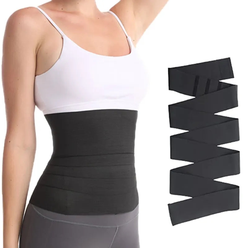 Waist Trimmer Belt Tummy Compression Wrap 5A-736S Waist Trimmer Belt Tummy Compression Wrap 5A-736S