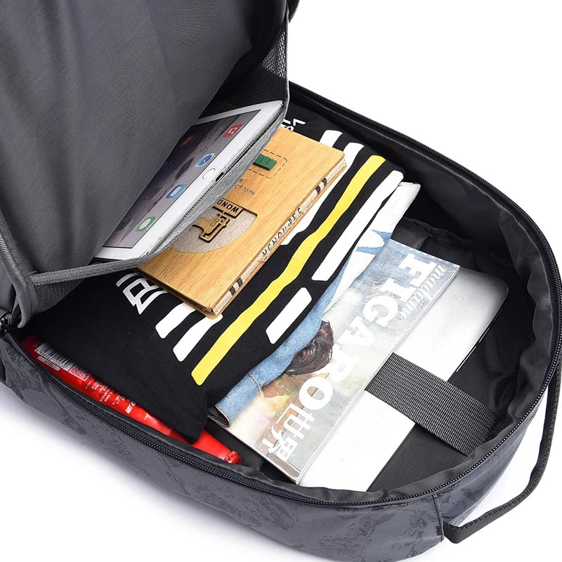 Business Laptop Backpack Travel College Bag -GH6013 - Tuzzut.com Qatar Online Shopping
