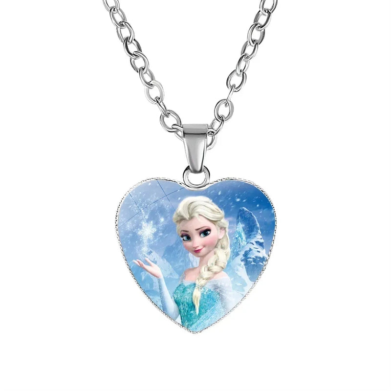 Cute Disney Frozen Necklace Anime Chrildren's