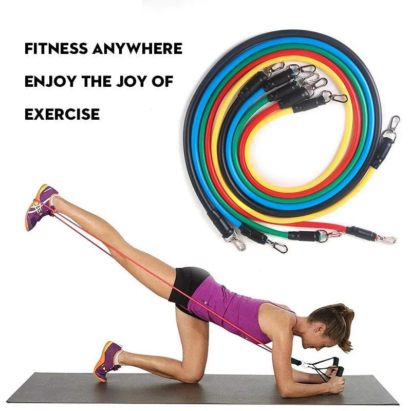 Pull Rope Fitness Exercises Resistance Bands Set TUZZUT Qatar
