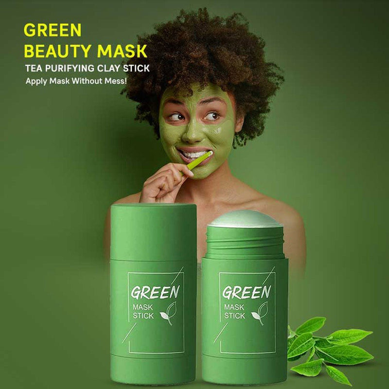 Green Mask Tea Purifying Clay Stick - TUZZUT Qatar Online Store